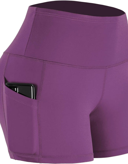 Load image into Gallery viewer, Women'S 3"/4" High Waist Spandex Running Shorts for Yoga
