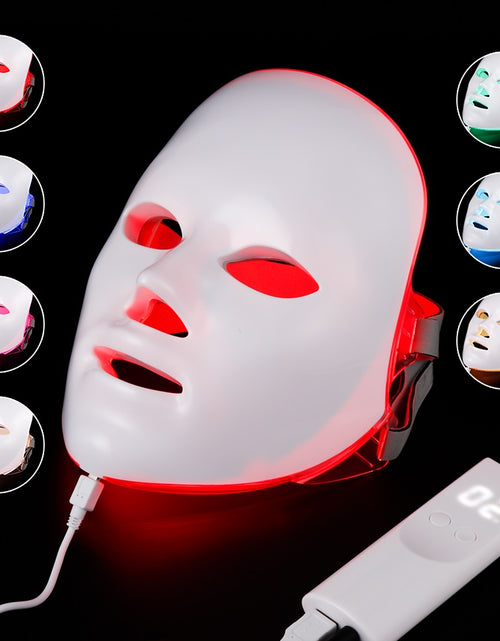 Load image into Gallery viewer, Beauty Instrument Beauty Skin Mask Instrument Seven-Color Photon Rejuvenation
