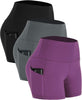 Pack Of 3:16 Grey  Black  Purple
