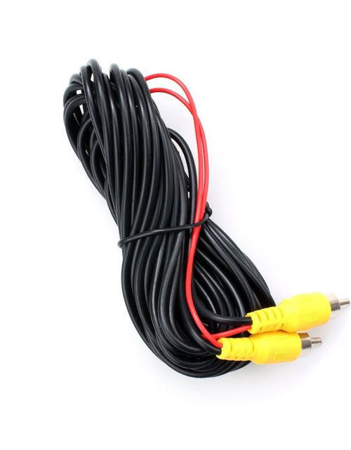 Load image into Gallery viewer, Backup Camera RCA Video Cable,Car Reverse Rear View Parking Camera Video Cable with Detection Wire (33FT/10 Meters)
