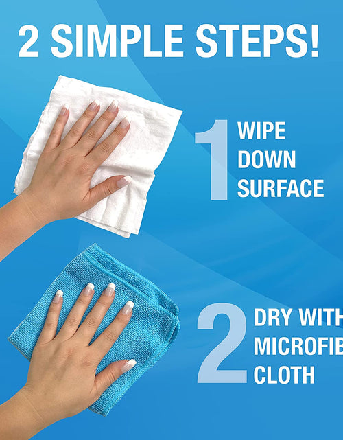 Load image into Gallery viewer, Miraclewipes for Electronics Cleaning - Screen Wipes Designed for TV, Phones, Monitors and More - Includes Microfiber Towel - (30 Count)
