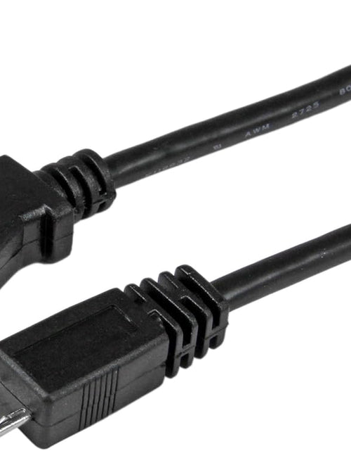 Load image into Gallery viewer, 10 Ft. (3 M) USB to Micro USB Cable - USB 2.0 a to Micro B - Black - Micro USB Cable (UUSBHAUB10)
