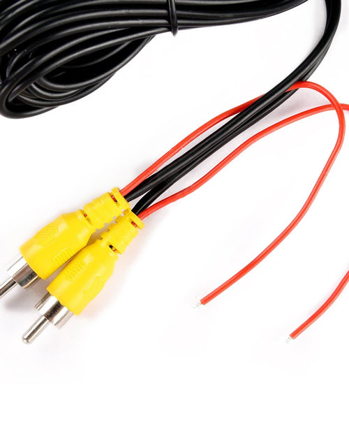 Load image into Gallery viewer, Backup Camera RCA Video Cable,Car Reverse Rear View Parking Camera Video Cable with Detection Wire (33FT/10 Meters)
